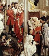 WEYDEN, Rogier van der Seven Sacraments Altarpiece oil